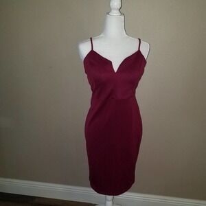 🦋 Coco Love Magenta Spaghetti Strap Dress Large